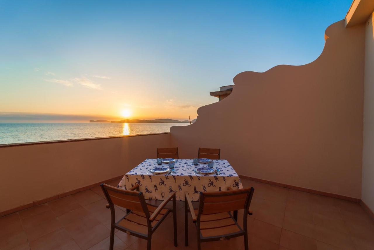 Sea Front Terrace Marco Polo Leilighet Alghero Eksteriør bilde