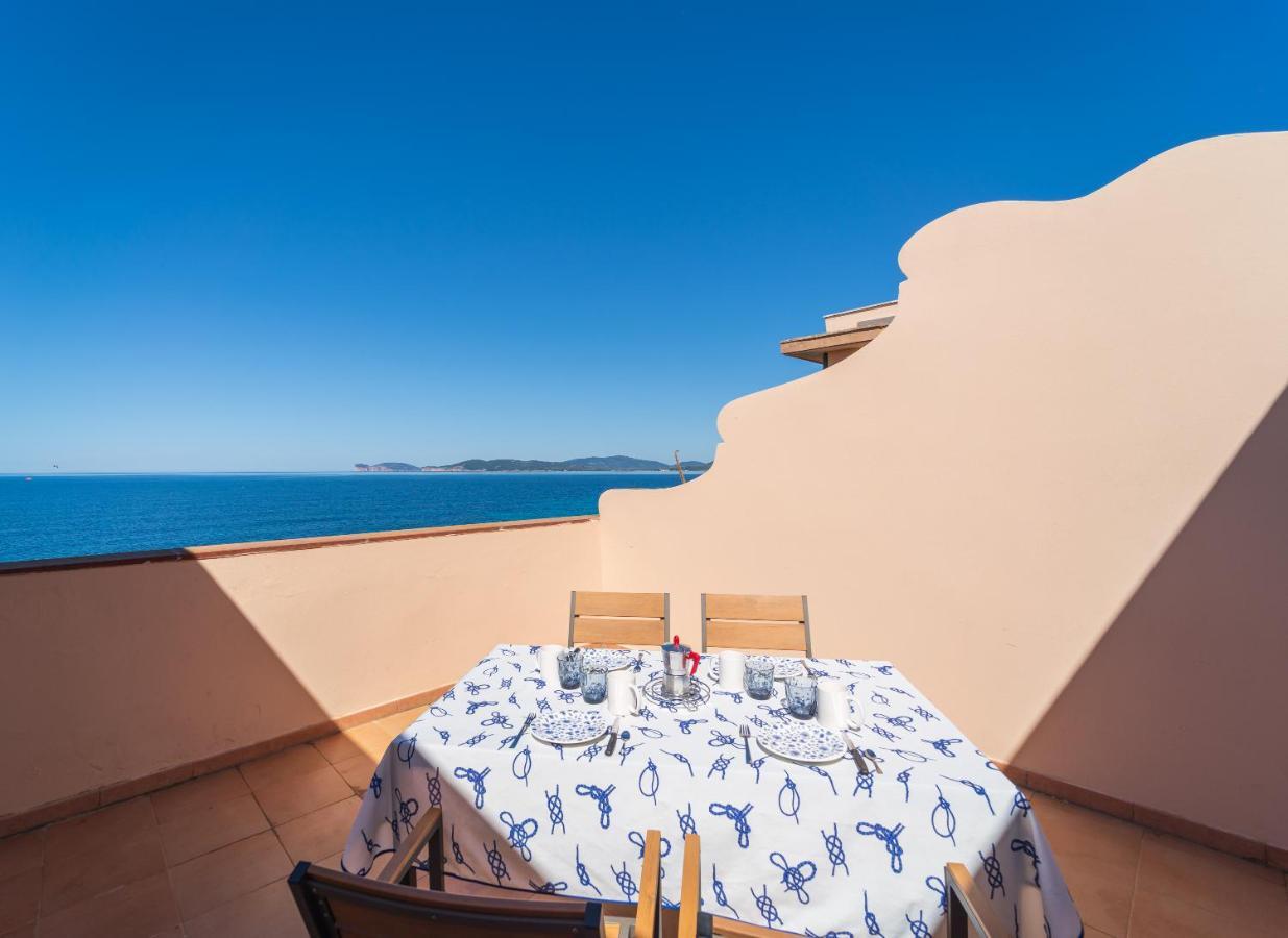 Sea Front Terrace Marco Polo Leilighet Alghero Eksteriør bilde